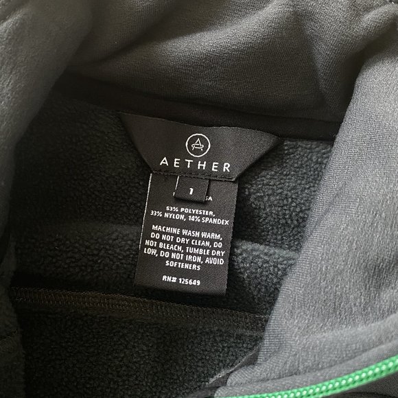 Aether Apparel Fleece Zip Up - Picture 3 of 3